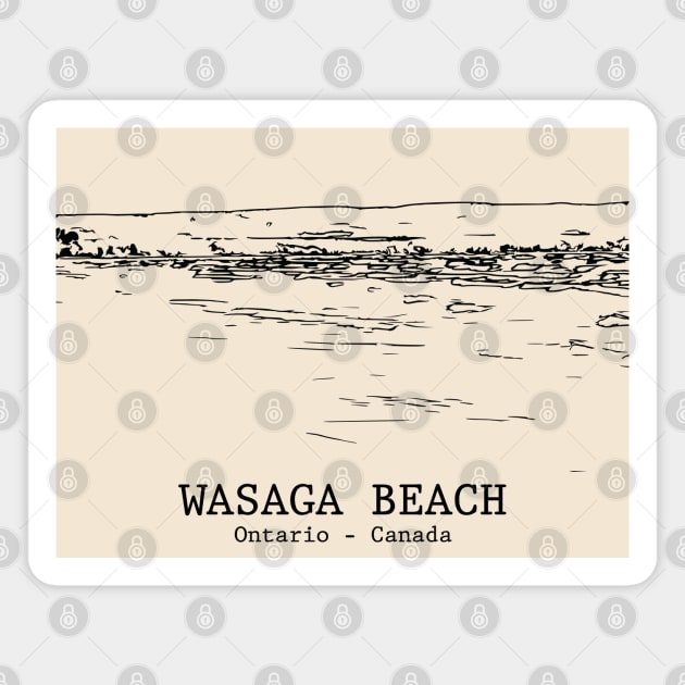 Wasaga Beach - Ontario Magnet by Lakeric